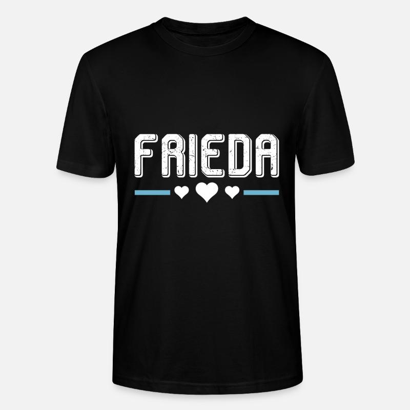 Frieda - Stanley/Stella Unisex Bio-T-Shirt CRAFTER - Schwarz