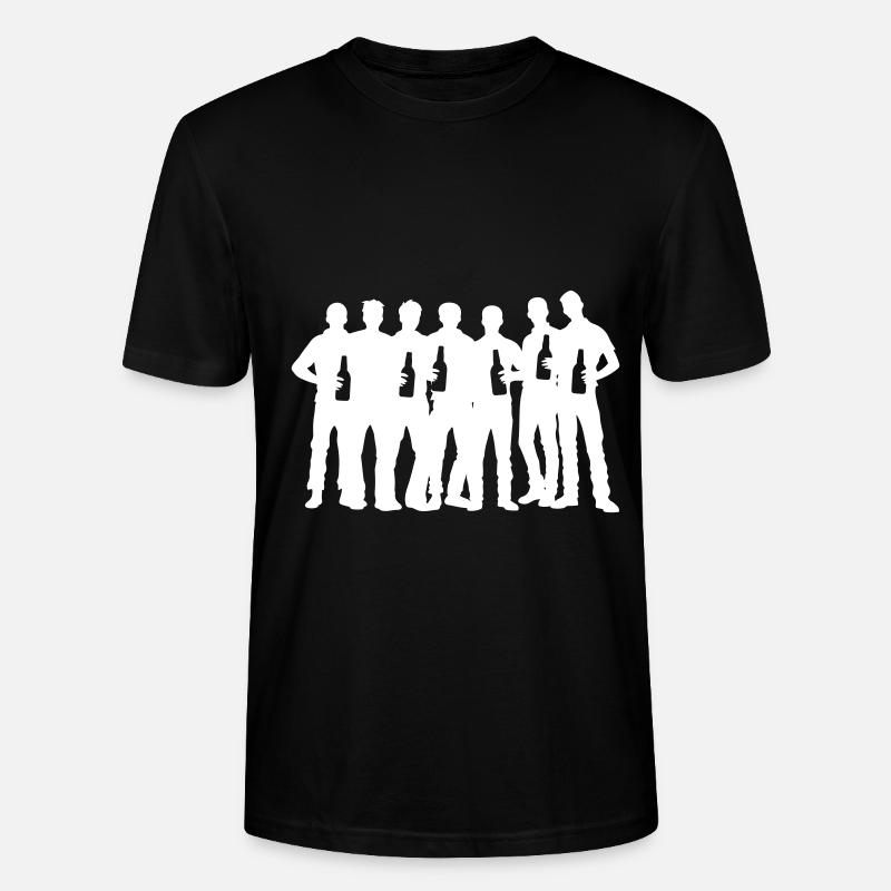Junggesellenabschied Team - Stanley/Stella Unisex Bio-T-Shirt CRAFTER - Schwarz