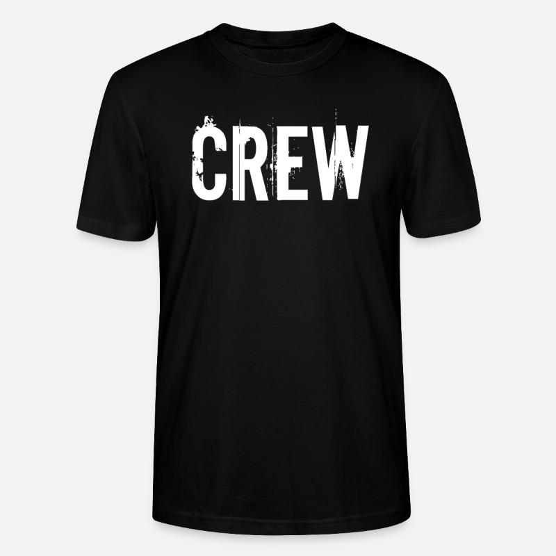 Crew - Stanley/Stella Unisex Bio-T-Shirt CRAFTER - Schwarz