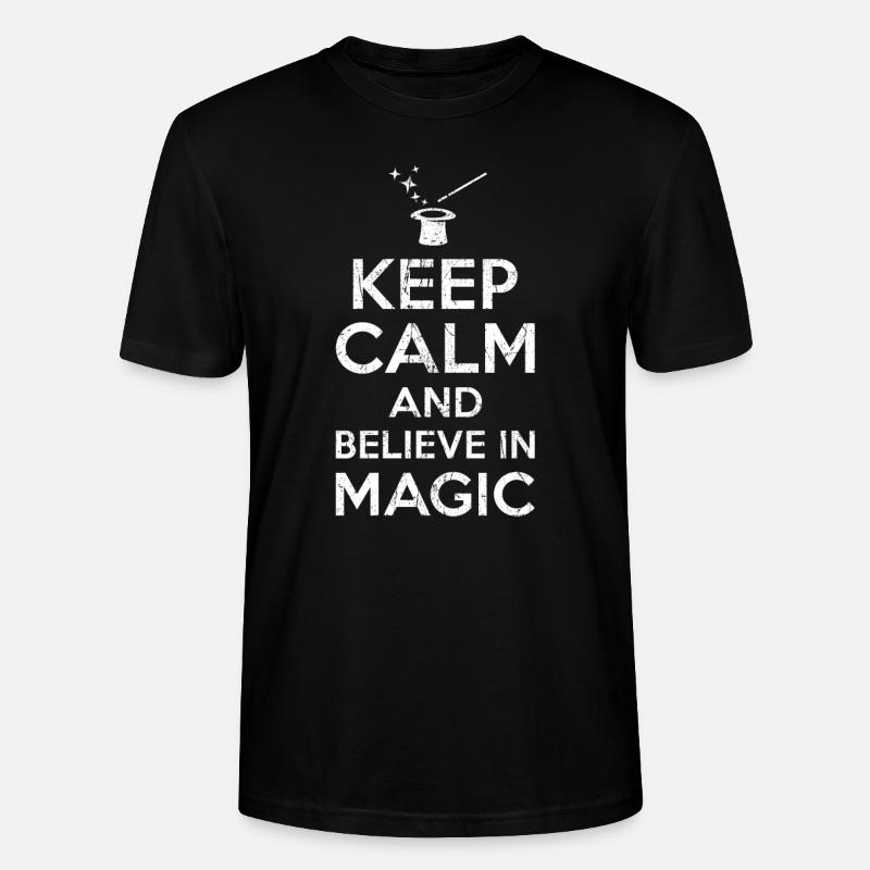 Cadeau pour les magiciens - T-shirt bio CRAFTER Stanley Stella Unisexe - noir
