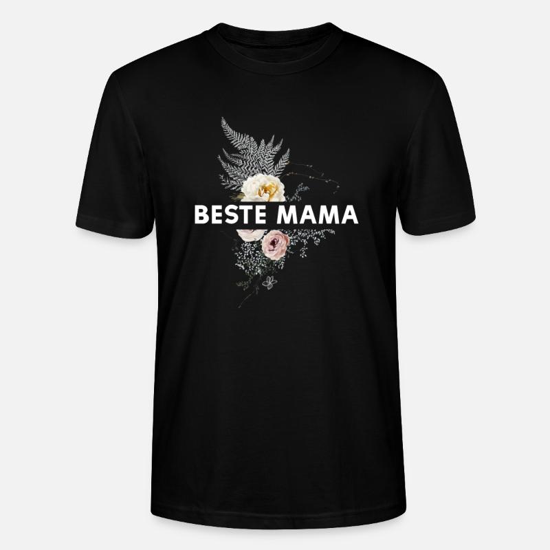 Beste Mama - Stanley/Stella Unisex Bio-T-Shirt CRAFTER - Schwarz