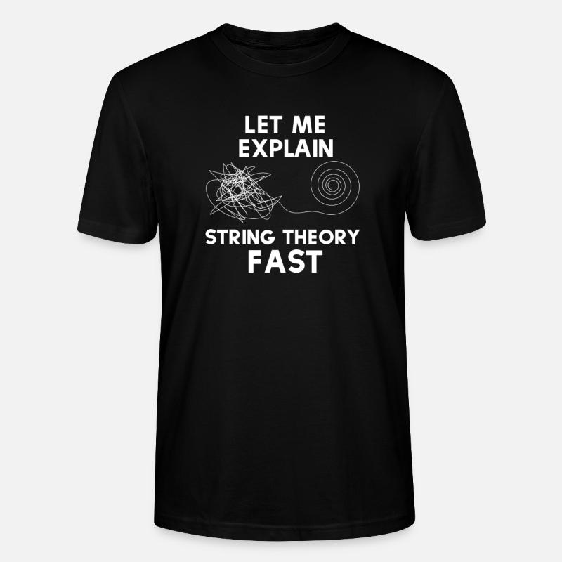 String Theory - Stanley/Stella CRAFTER Unisex Organic T-Shirt - black
