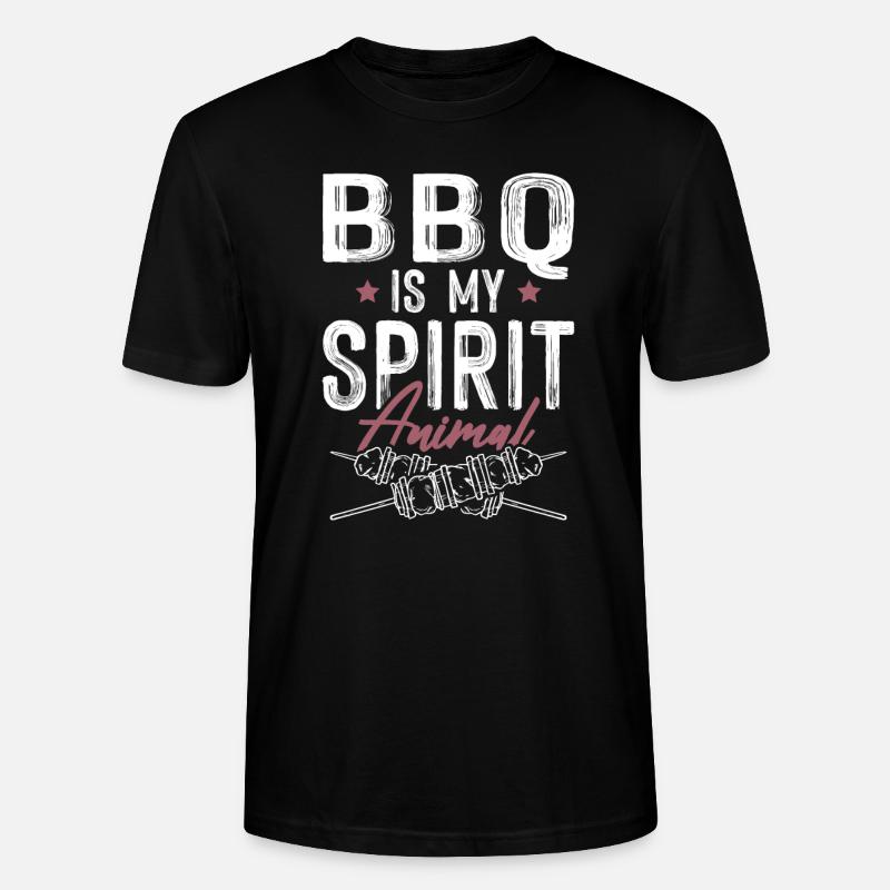 BBQ Grillen Spruch - Stanley/Stella Unisex Bio-T-Shirt CRAFTER - Schwarz