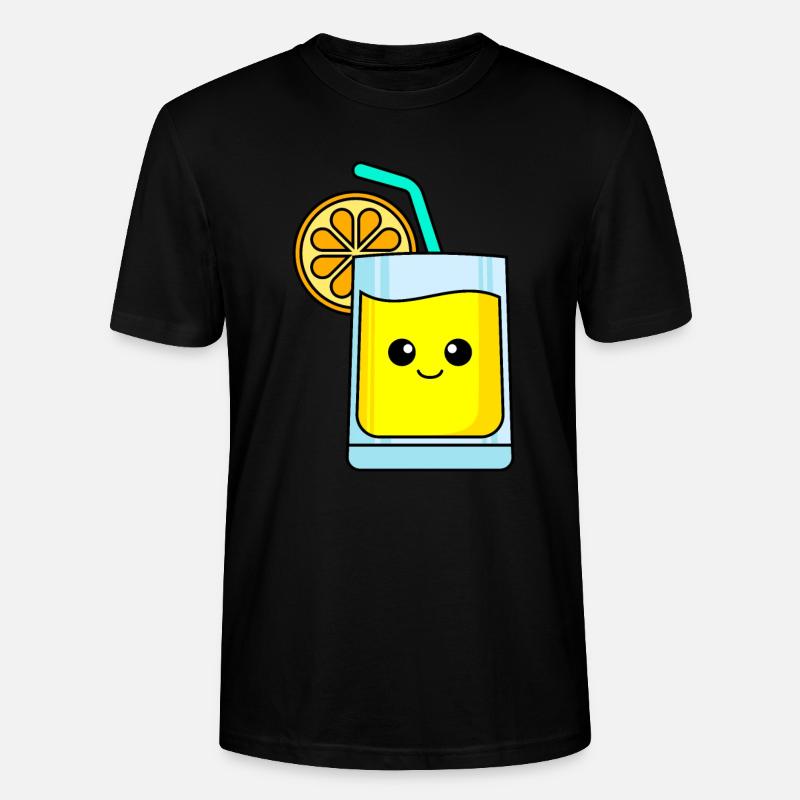 Limonade Comic - Stanley/Stella Unisex Bio-T-Shirt CRAFTER - Schwarz