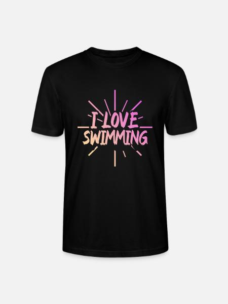 J’adore nager - T-shirt bio CRAFTER Stanley Stella Unisexe - noir