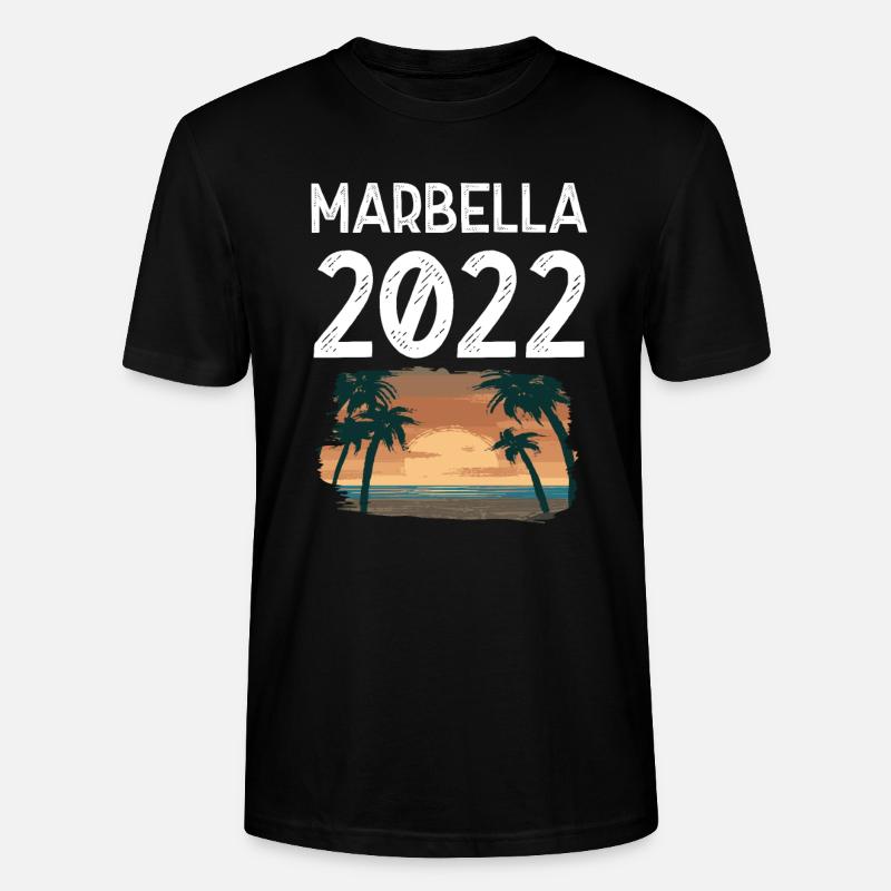 Marbella 2022 - Stanley/Stella Unisex Bio-T-Shirt CRAFTER - Schwarz