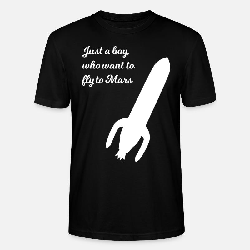Expédition dans l’espace - T-shirt bio CRAFTER Stanley Stella Unisexe - noir