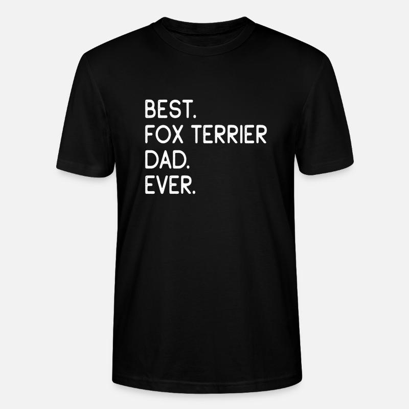 Foxterrier Fox Terrier - Stanley/Stella CRAFTER Unisex Organic T-Shirt - black