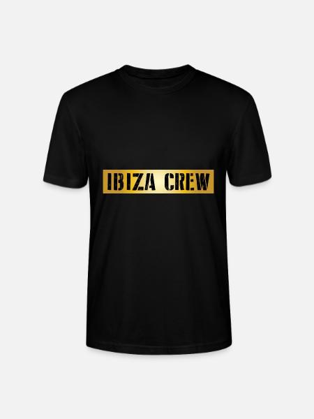 Ibiza Crew - Stanley/Stella Unisex Bio-T-Shirt CRAFTER - Schwarz