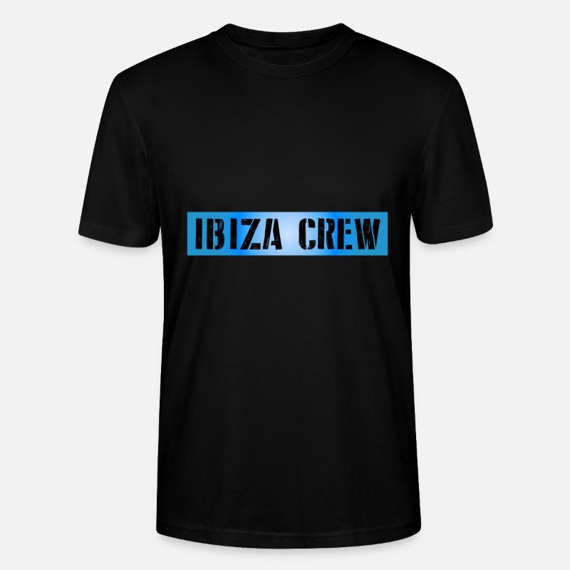 Ibiza Crew - Stanley/Stella Unisex Bio-T-Shirt CRAFTER - Schwarz