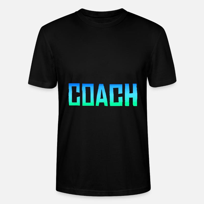 COACH TRAINER - Stanley/Stella Unisex Bio-T-Shirt CRAFTER - Schwarz