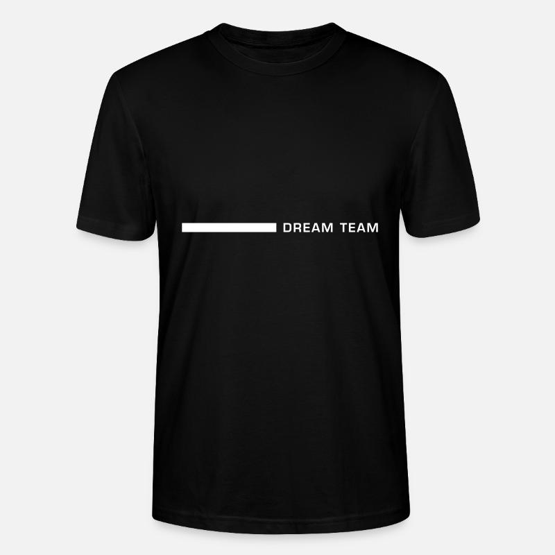 Équipe de rêve - T-shirt bio CRAFTER Stanley Stella Unisexe - noir