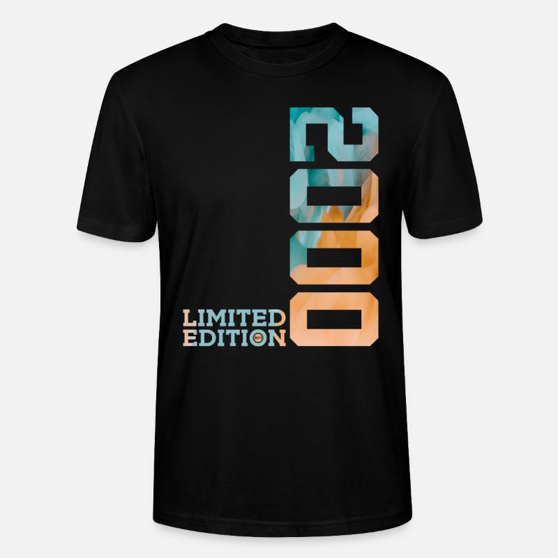 26E ÉDITION LIMITÉE ANNIVERSAIRE 2000 - T-shirt bio CRAFTER Stanley Stella Unisexe - noir