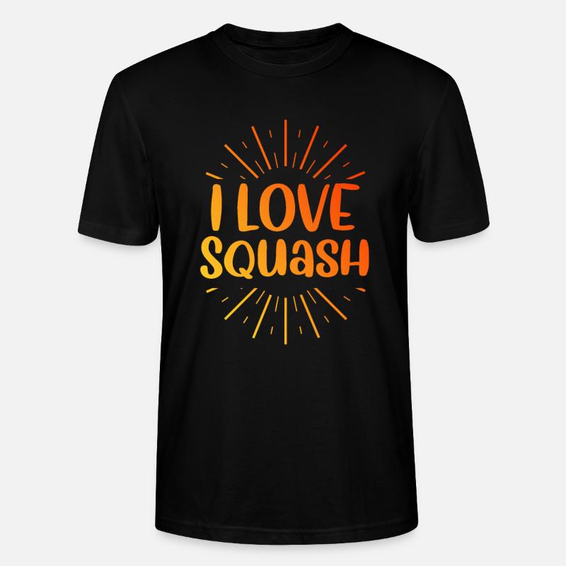 J’adore le squash - T-shirt bio CRAFTER Stanley Stella Unisexe - noir