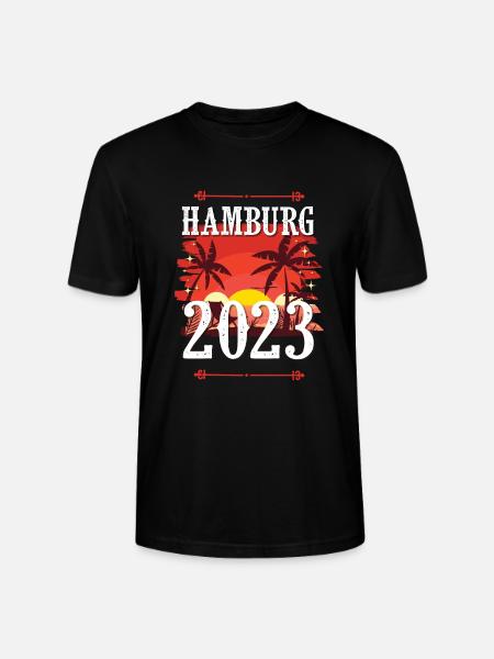 Hamburg 2023 - Stanley/Stella CRAFTER Unisex Organic T-Shirt - black