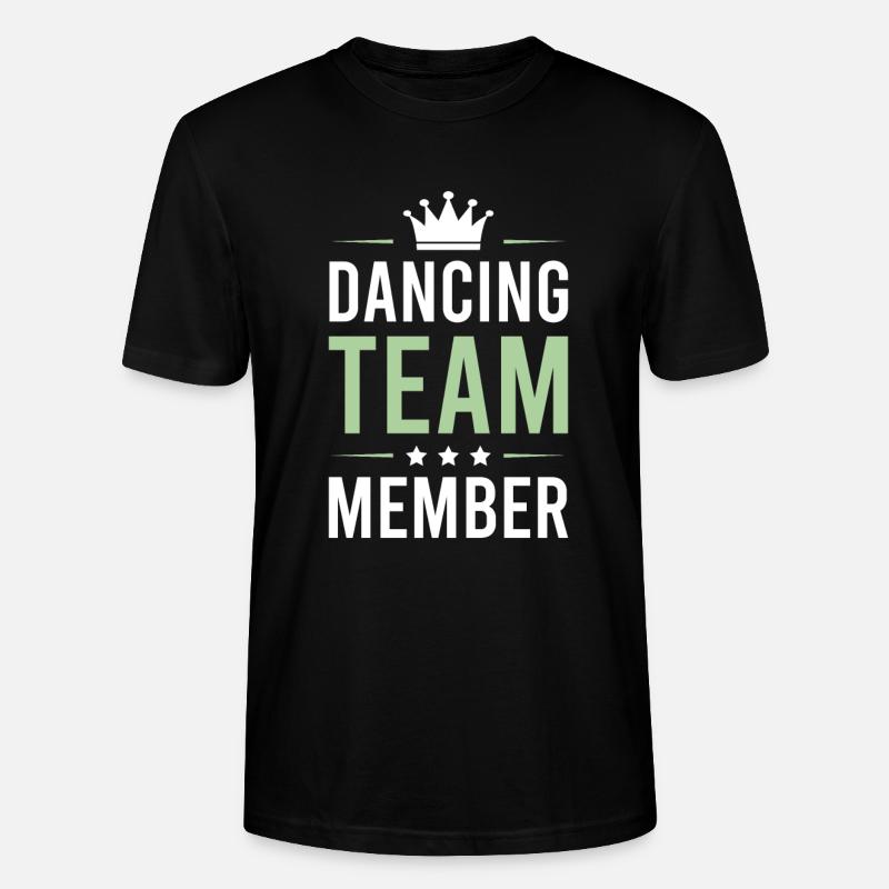 Dancing Team - Stanley/Stella CRAFTER Unisex Organic T-Shirt - black