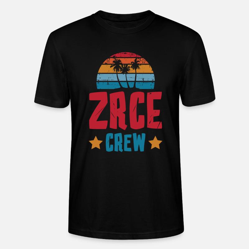 Zrce Crew - Stanley/Stella Unisex Bio-T-Shirt CRAFTER - Schwarz
