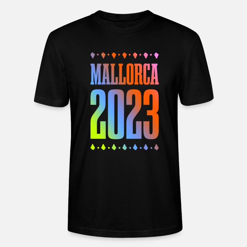 Mallorca 2023 - Stanley/Stella Unisex Bio-T-Shirt CRAFTER - Schwarz