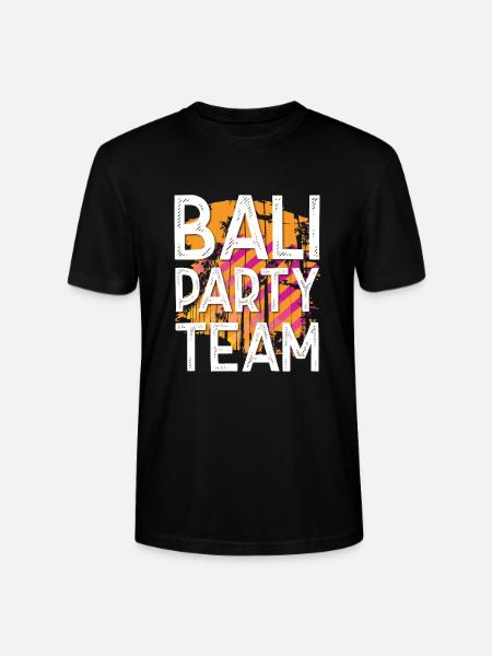 Bali Party Team - Stanley/Stella Unisex Bio-T-Shirt CRAFTER - Schwarz