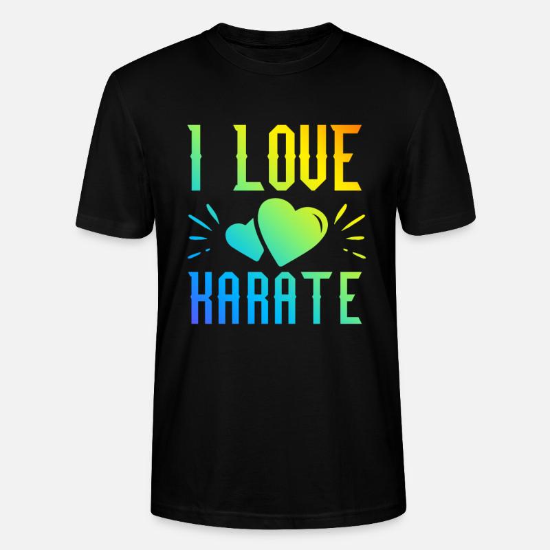 J’adore le karaté - T-shirt bio CRAFTER Stanley Stella Unisexe - noir