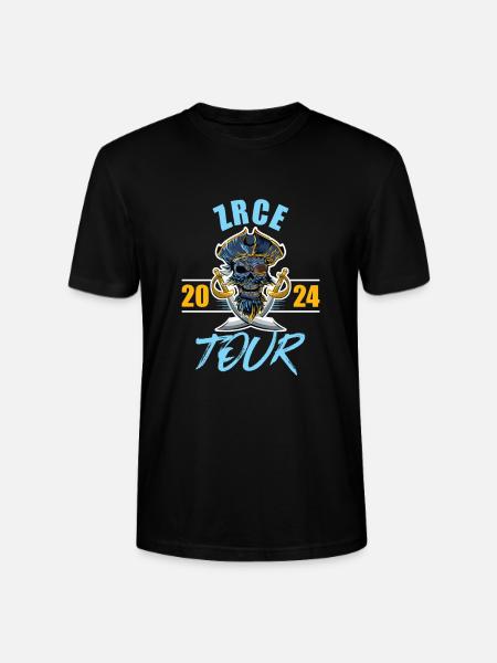Zrce Party 2024 Skeleton - Stanley/Stella CRAFTER Unisex Organic T-Shirt - black