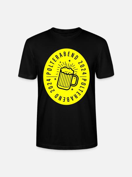 Polterabend 2024 - Stanley/Stella Unisex Bio-T-Shirt CRAFTER - Schwarz