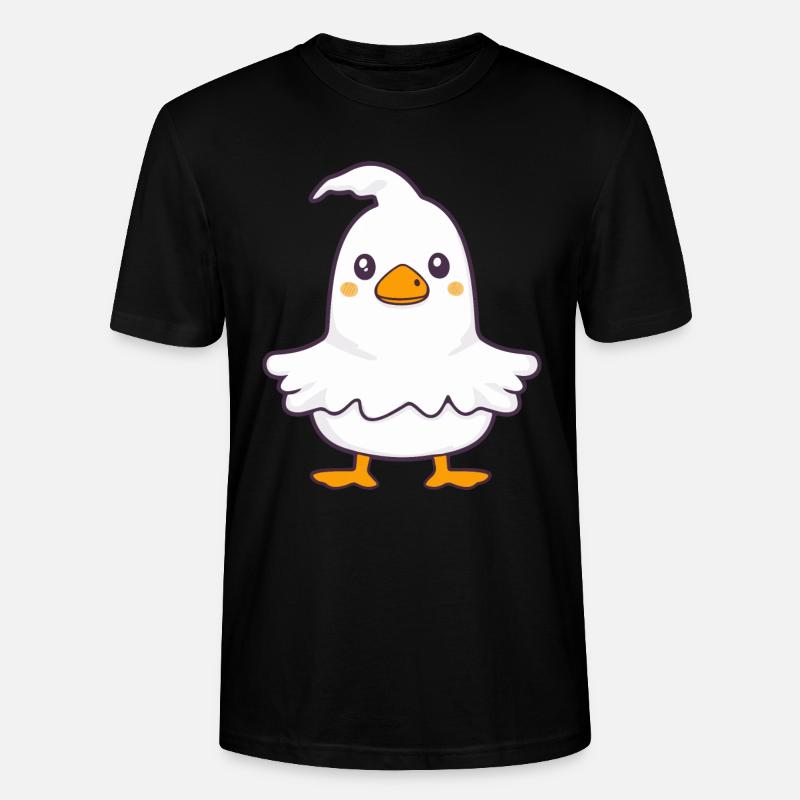 Gans Halloween Lustig Geist - Stanley/Stella Unisex Bio-T-Shirt CRAFTER - Schwarz