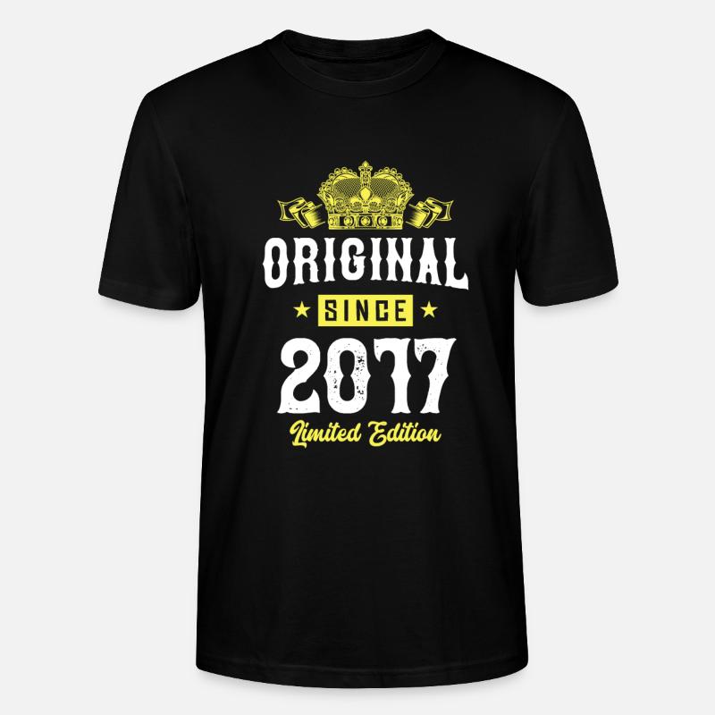 Édition limitée 2017 - T-shirt bio CRAFTER Stanley Stella Unisexe - noir