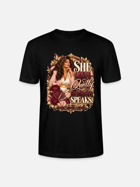 Ruhiger Ehrgeiz – ruhiges Selbstvertrauen - Stanley/Stella Unisex Bio-T-Shirt CRAFTER - Schwarz