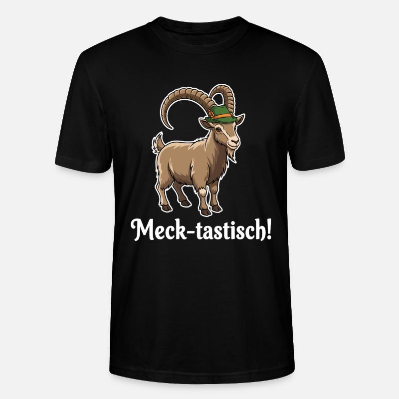 Meck-tastisch ! - Stanley/Stella Unisex Bio-T-Shirt CRAFTER - Schwarz