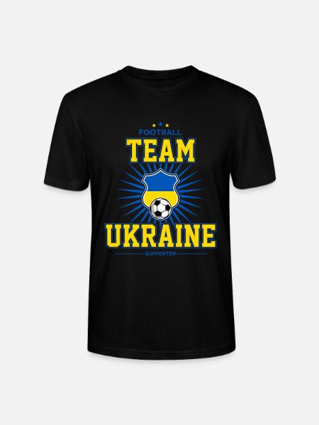 Ukraine - Stanley/Stella Unisex Bio-T-Shirt CRAFTER - Schwarz