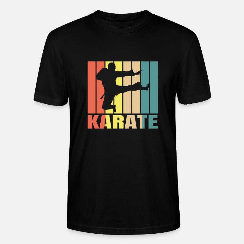 Karate - Stanley/Stella Unisex Bio-T-Shirt CRAFTER - Schwarz