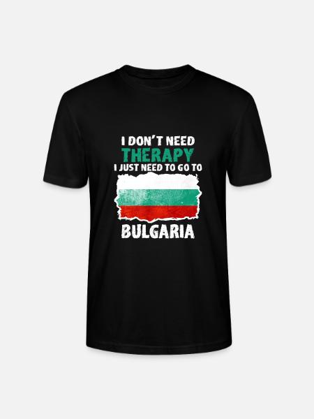 Bulgarie - T-shirt bio CRAFTER Stanley Stella Unisexe - noir
