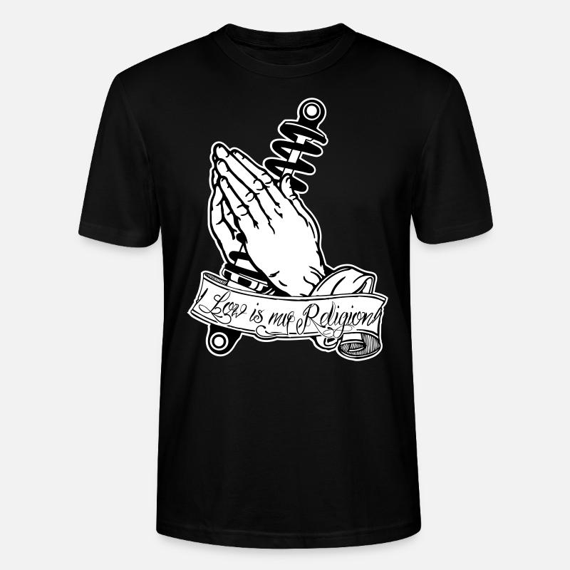 Praying Hands coilovers - Stanley/Stella Unisex Bio-T-Shirt CRAFTER - Schwarz