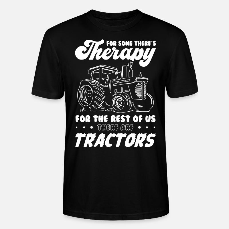 Tractor Farmer - Stanley/Stella Unisex Bio-T-Shirt CRAFTER - Schwarz