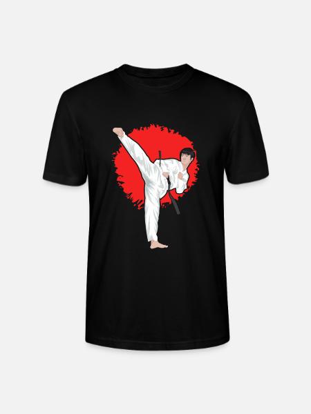 Taekwondo - Stanley/Stella Unisex Bio-T-Shirt CRAFTER - Schwarz