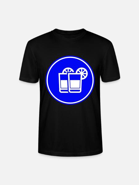 Cocktail Icon - Stanley/Stella Unisex Bio-T-Shirt CRAFTER - Schwarz