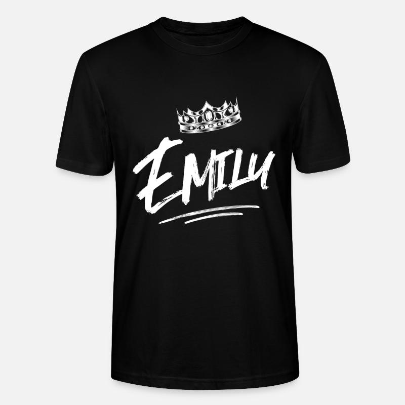 Emily - Stanley/Stella Unisex Bio-T-Shirt CRAFTER - Schwarz
