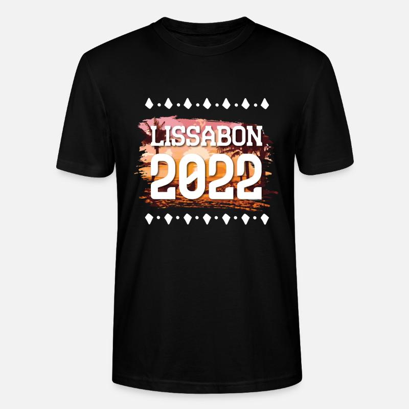 Lisbonne 2022 - T-shirt bio CRAFTER Stanley Stella Unisexe - noir