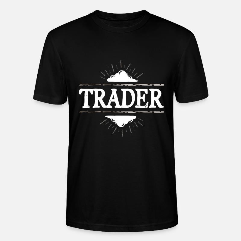 Trader Beruf - Stanley/Stella Unisex Bio-T-Shirt CRAFTER - Schwarz
