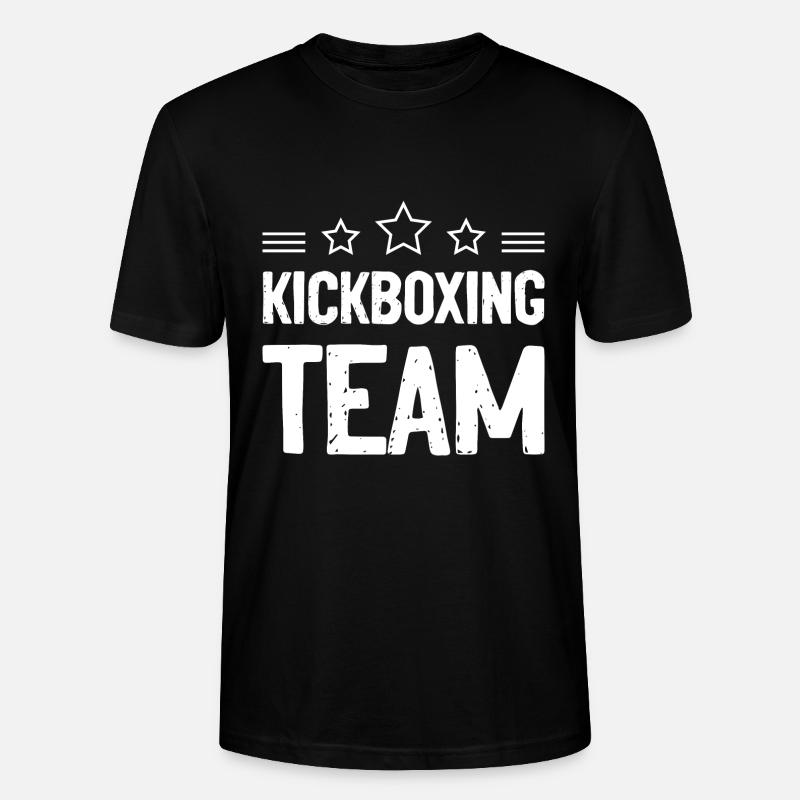 Équipe de kickboxing - T-shirt bio CRAFTER Stanley Stella Unisexe - noir