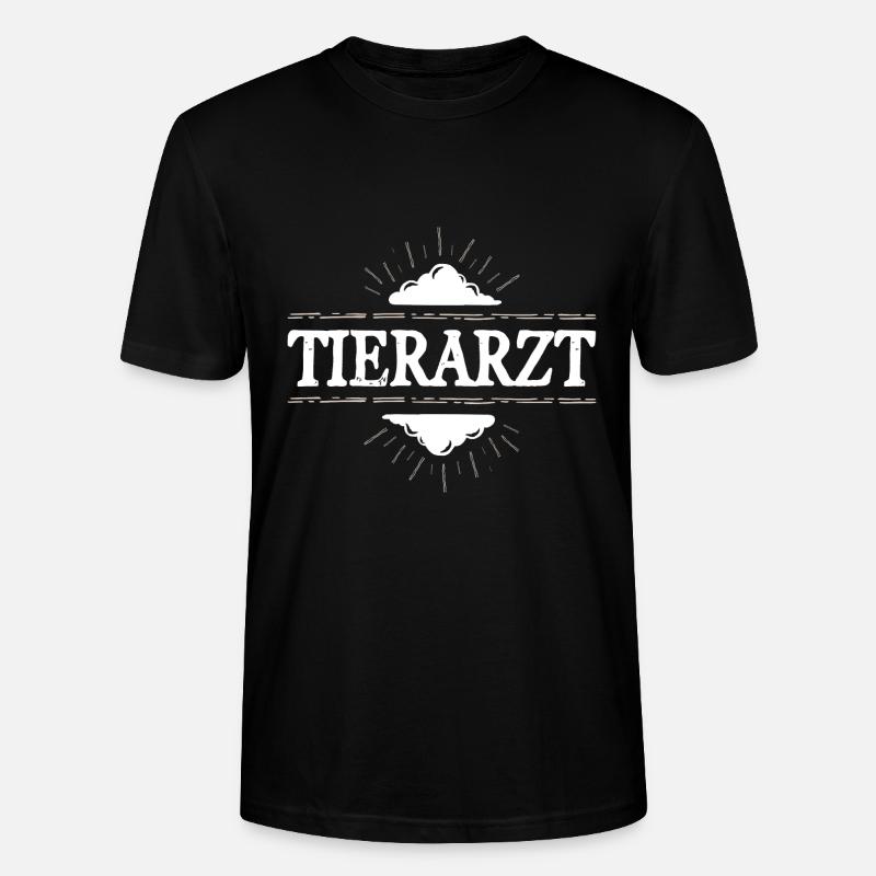Tierarzt Beruf - Stanley/Stella Unisex Bio-T-Shirt CRAFTER - Schwarz