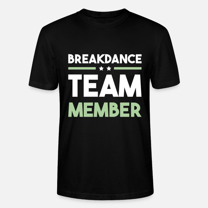 Breakdance Team - Stanley/Stella Unisex Bio-T-Shirt CRAFTER - Schwarz