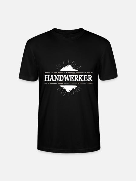 Handwerker Beruf - Stanley/Stella Unisex Bio-T-Shirt CRAFTER - Schwarz