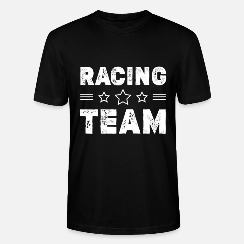 Racing Team - Stanley/Stella Unisex Bio-T-Shirt CRAFTER - Schwarz