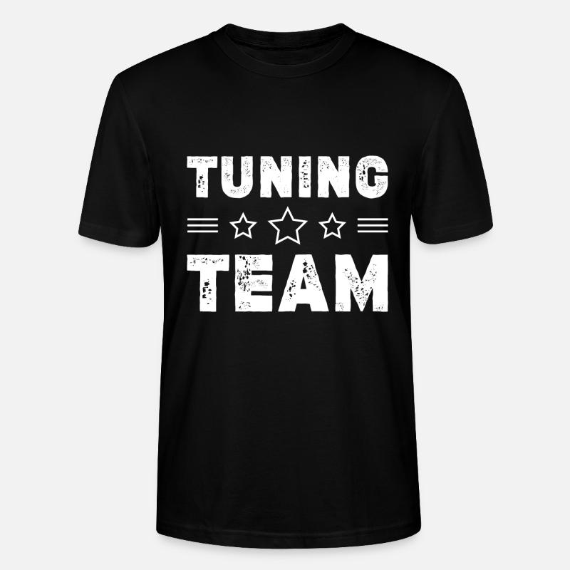Tuning Team - Stanley/Stella Unisex Bio-T-Shirt CRAFTER - Schwarz