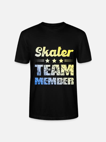 Skater Team - Stanley/Stella CRAFTER Unisex Organic T-Shirt - black