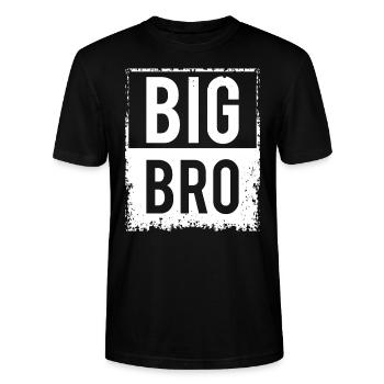 Brothers - Stanley/Stella CRAFTER Unisex Organic T-Shirt - black - Front - Alina (178cm) & Michal (187cm)