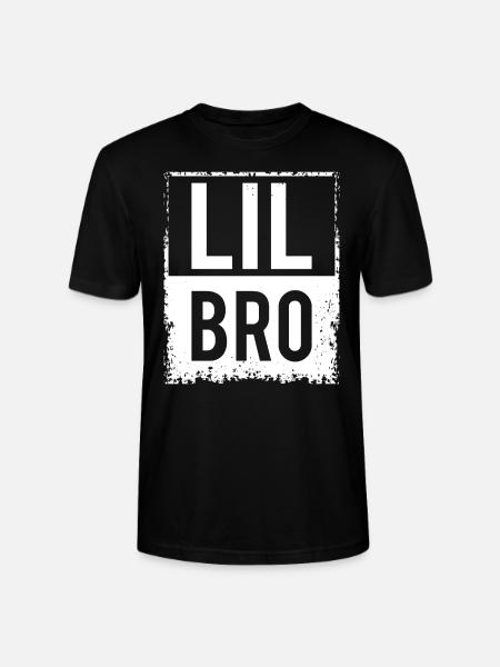 Younger brother sibling gift - Stanley/Stella CRAFTER Unisex Organic T-Shirt - black