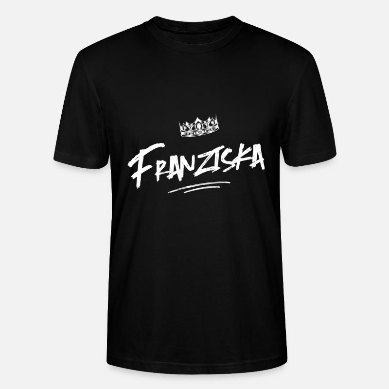 Franziska - Stanley/Stella Unisex Bio-T-Shirt CRAFTER - Schwarz
